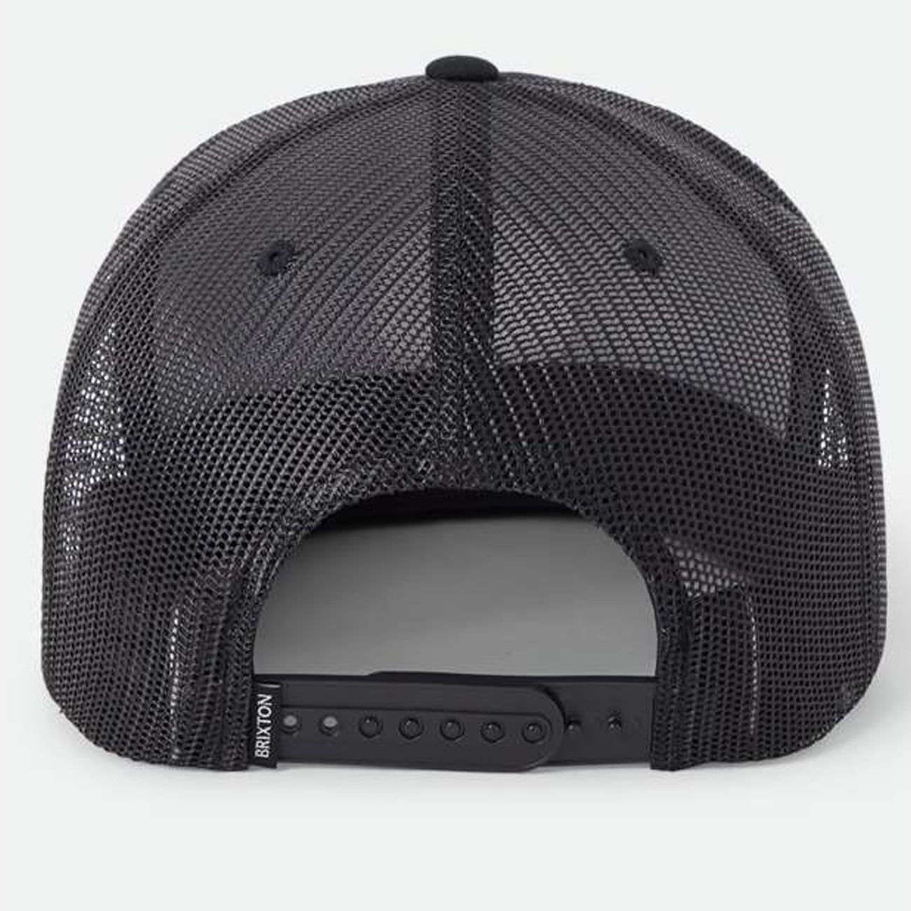 Unisex Brixton White/Black Oath MP Adjustable Trucker Hat