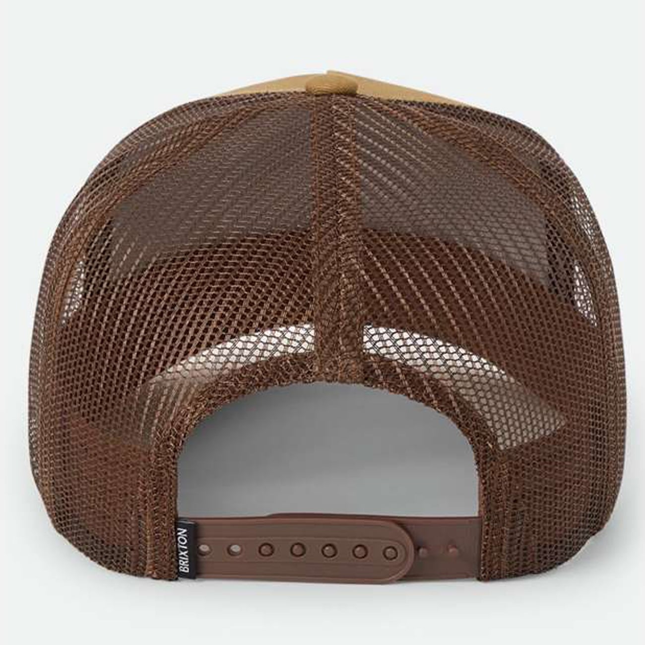 Unisex Brixton Tan Hubal Adjustable Trucker Hat