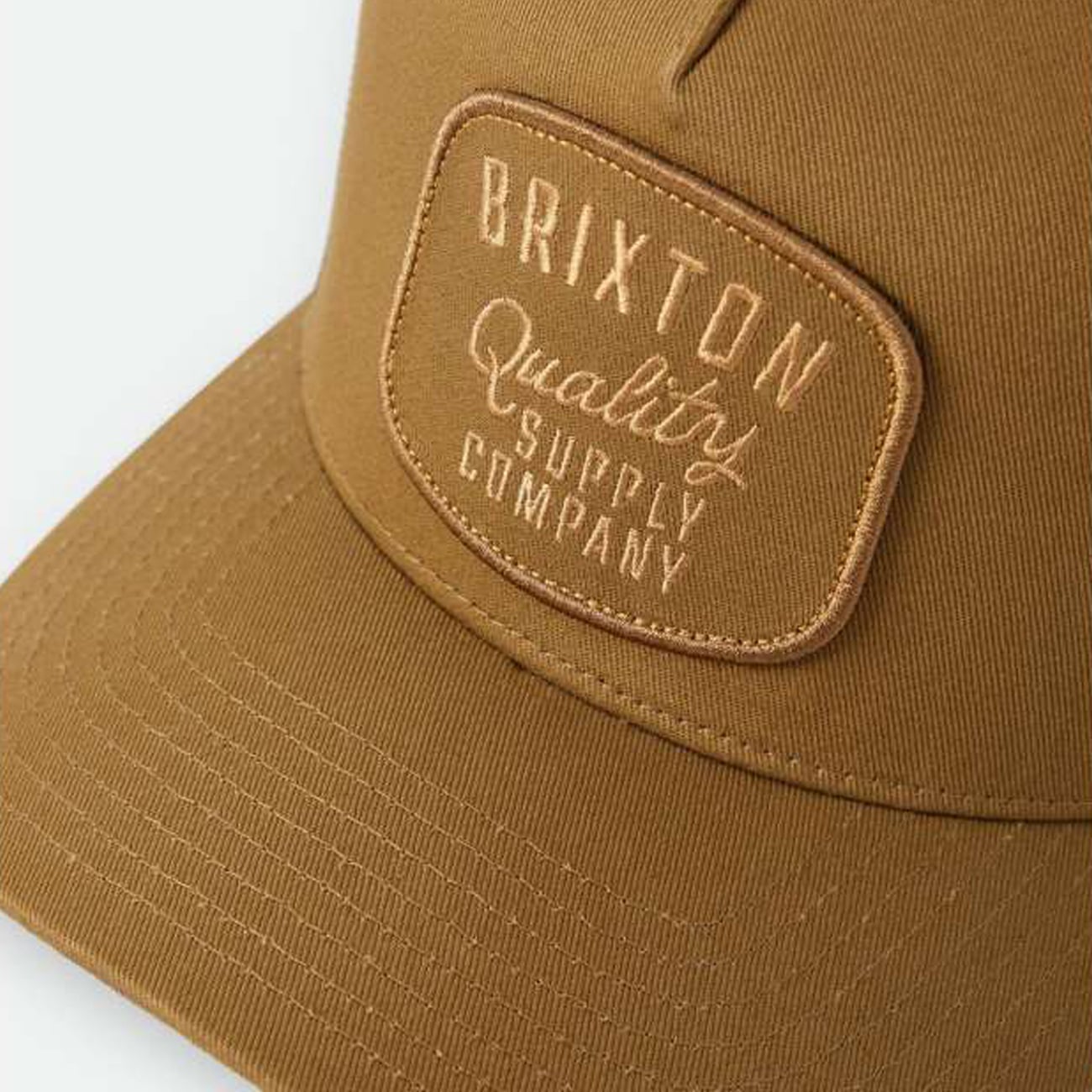 Unisex Brixton Tan Hubal Adjustable Trucker Hat