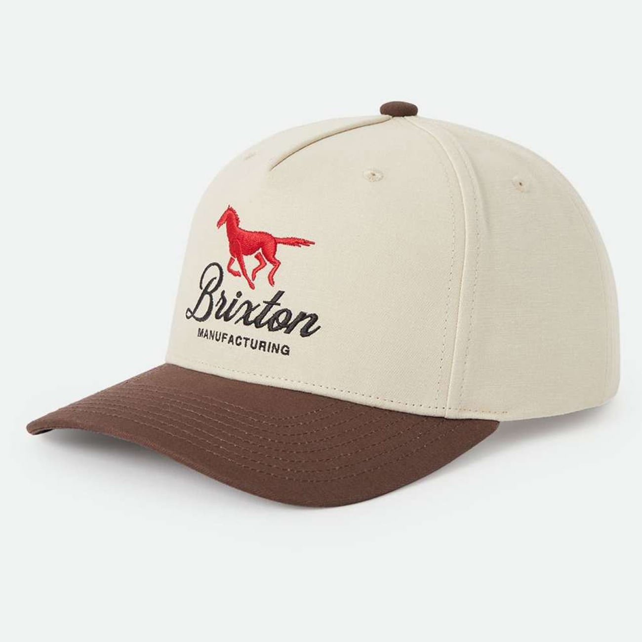 Unisex Brixton Tan/Brown Brixton Leisure Snapback Hat