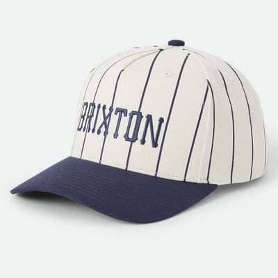 Brixton Unisex Homerun Adjustable Hat - White