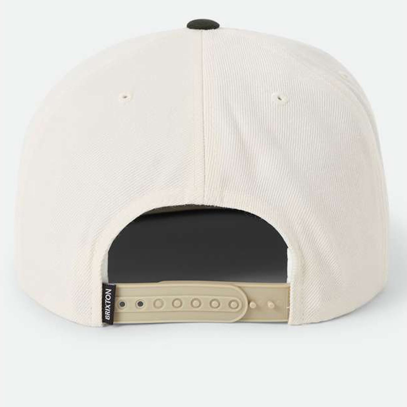 Unisex White Brixton Oath III Snapback Hat