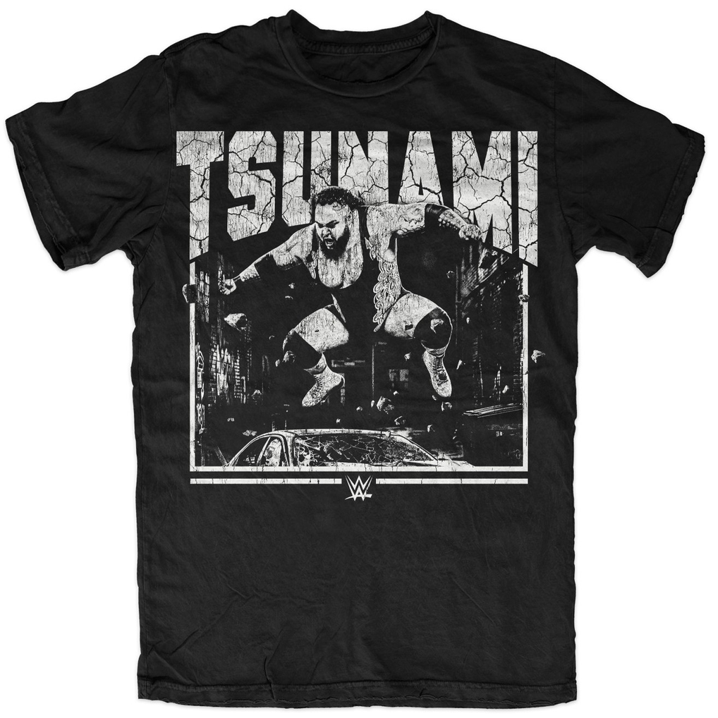 Men's Black Bronson Reed Tsunami Vision T-Shirt
