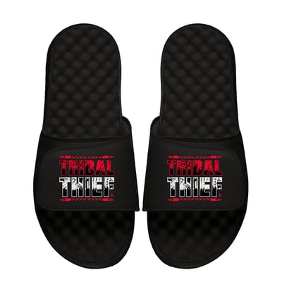 Bronson Reed ISlide Unisex Tribal Thief Slide Sandals - Black