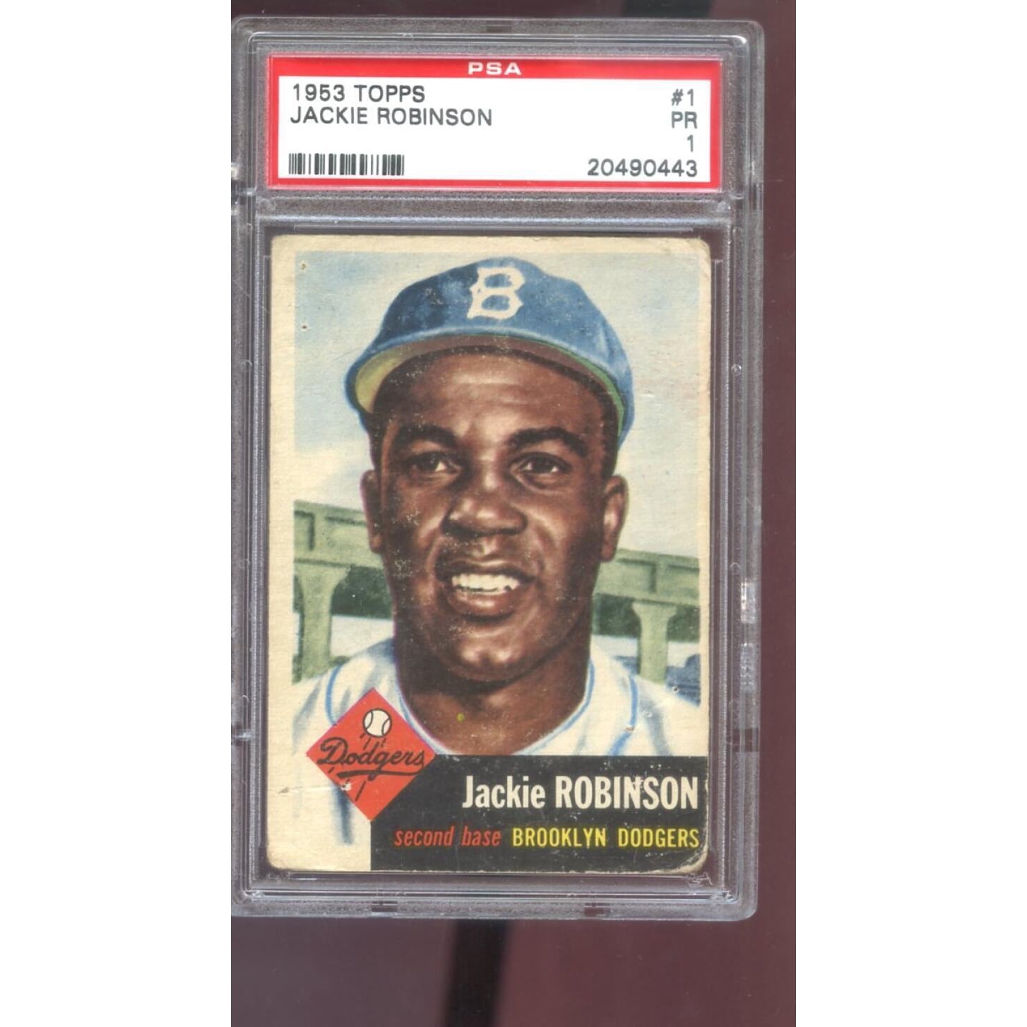 Jackie Robinson And Number 1