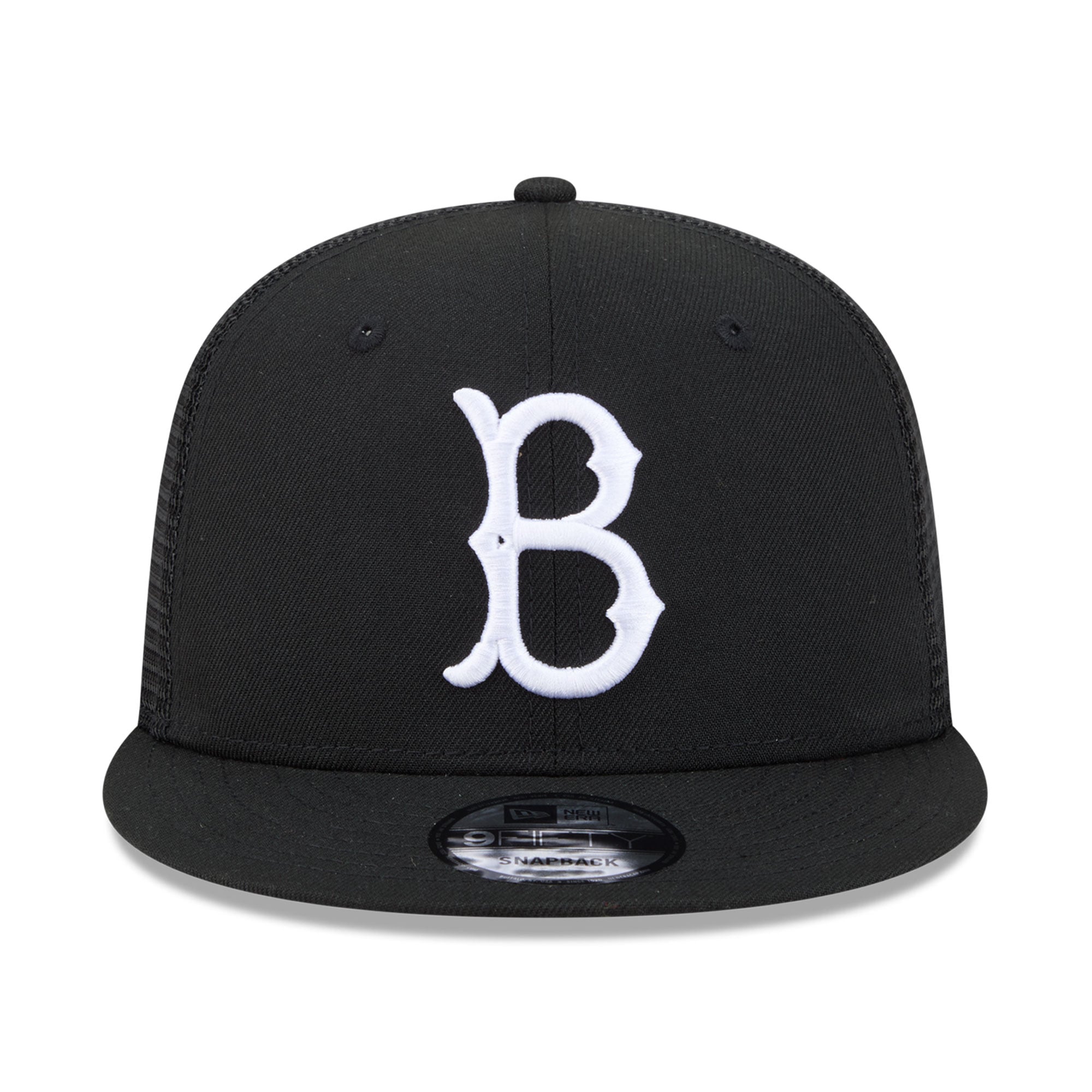 Casquette trucker ajustable New Era 9FIFTY Brooklyn Dodgers Cooperstown Collection noire pour homme