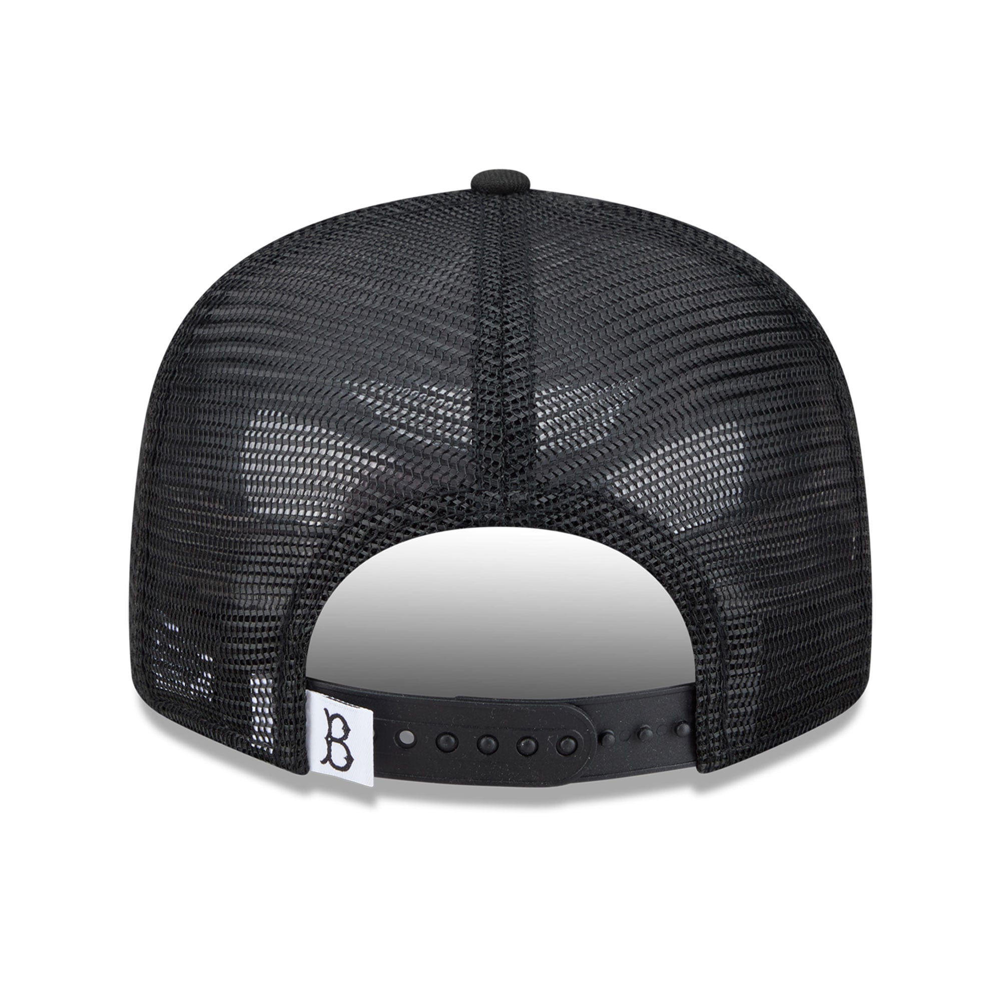 Casquette trucker ajustable New Era 9FIFTY Brooklyn Dodgers Cooperstown Collection noire pour homme