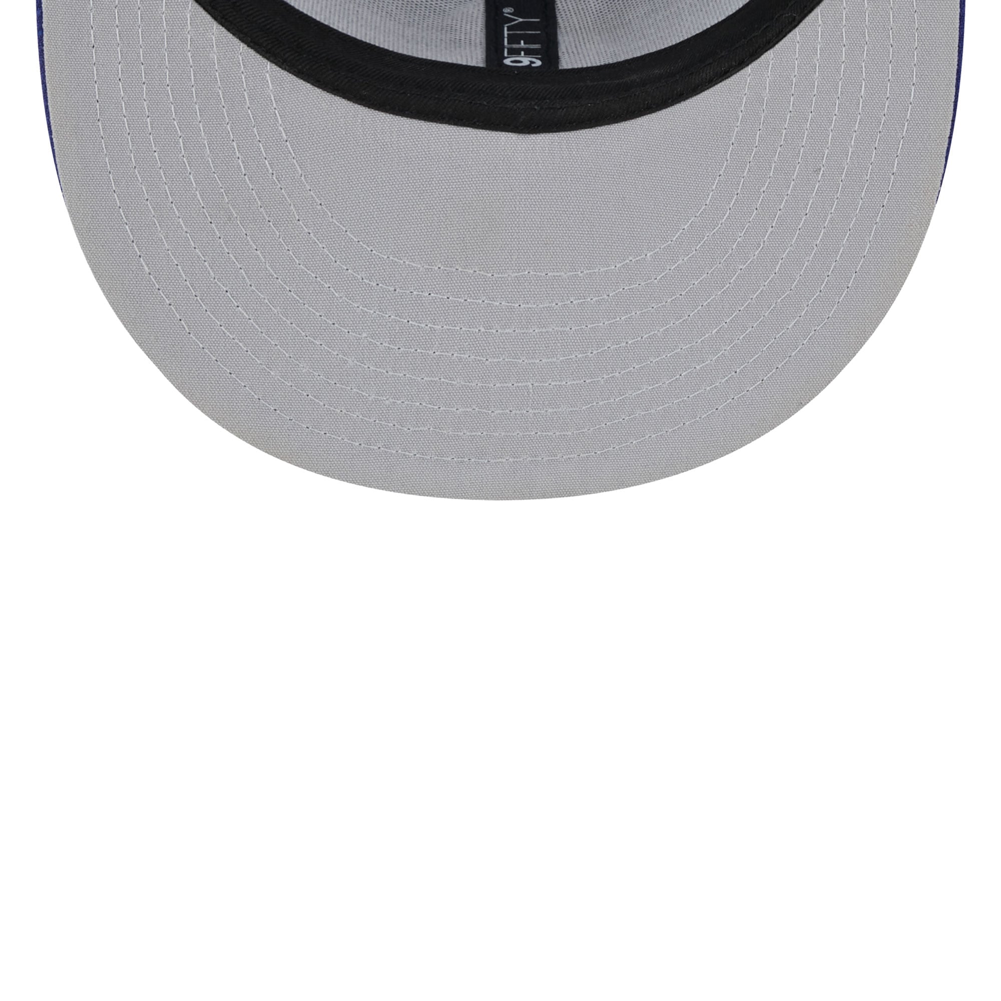 Casquette New Era Royal Brooklyn Dodgers Cooperstown Collection Team Color Trucker 9FIFTY Snapback pour homme