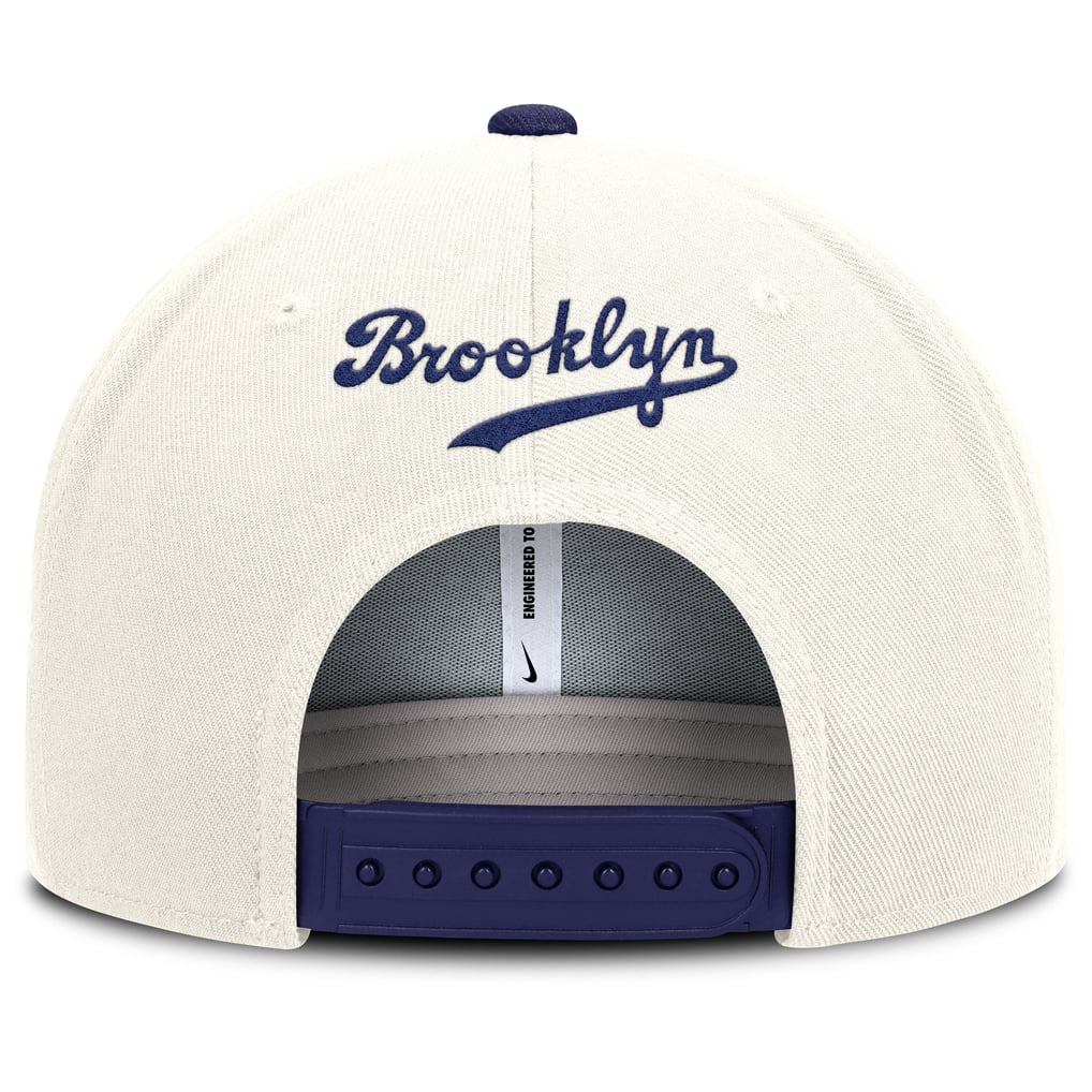 メンズ Nike クリーム/ロイヤル ブルックリン・ドジャース Cooperstown 
