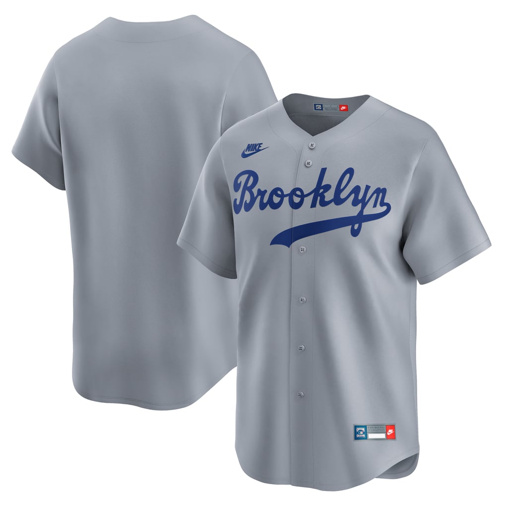 メンズ Nike グレー ブルックリン・ドジャース Cooperstown Collection 