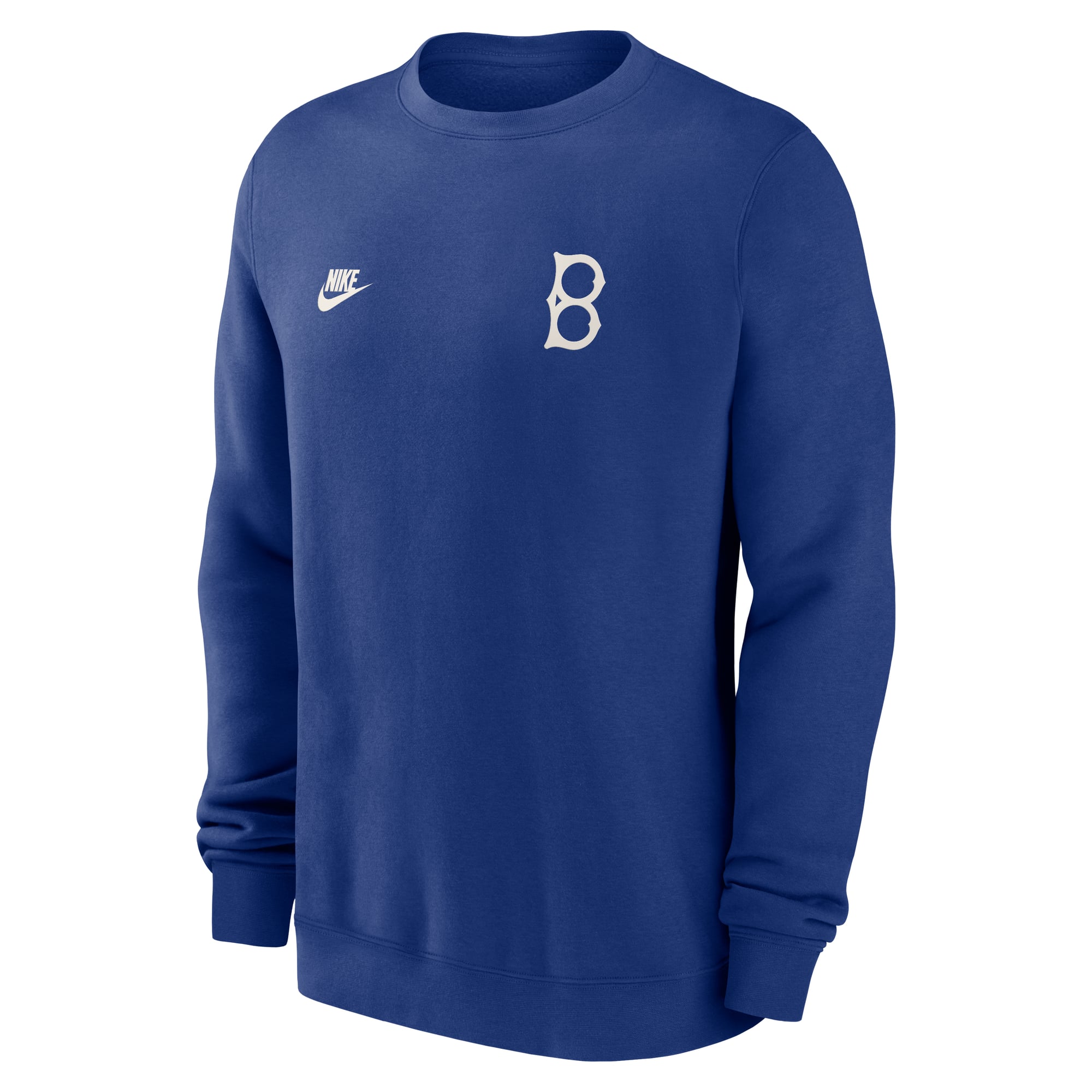 Men's Nike Royal Brooklyn Dodgers Cooperstown Diamond Sweatshirt