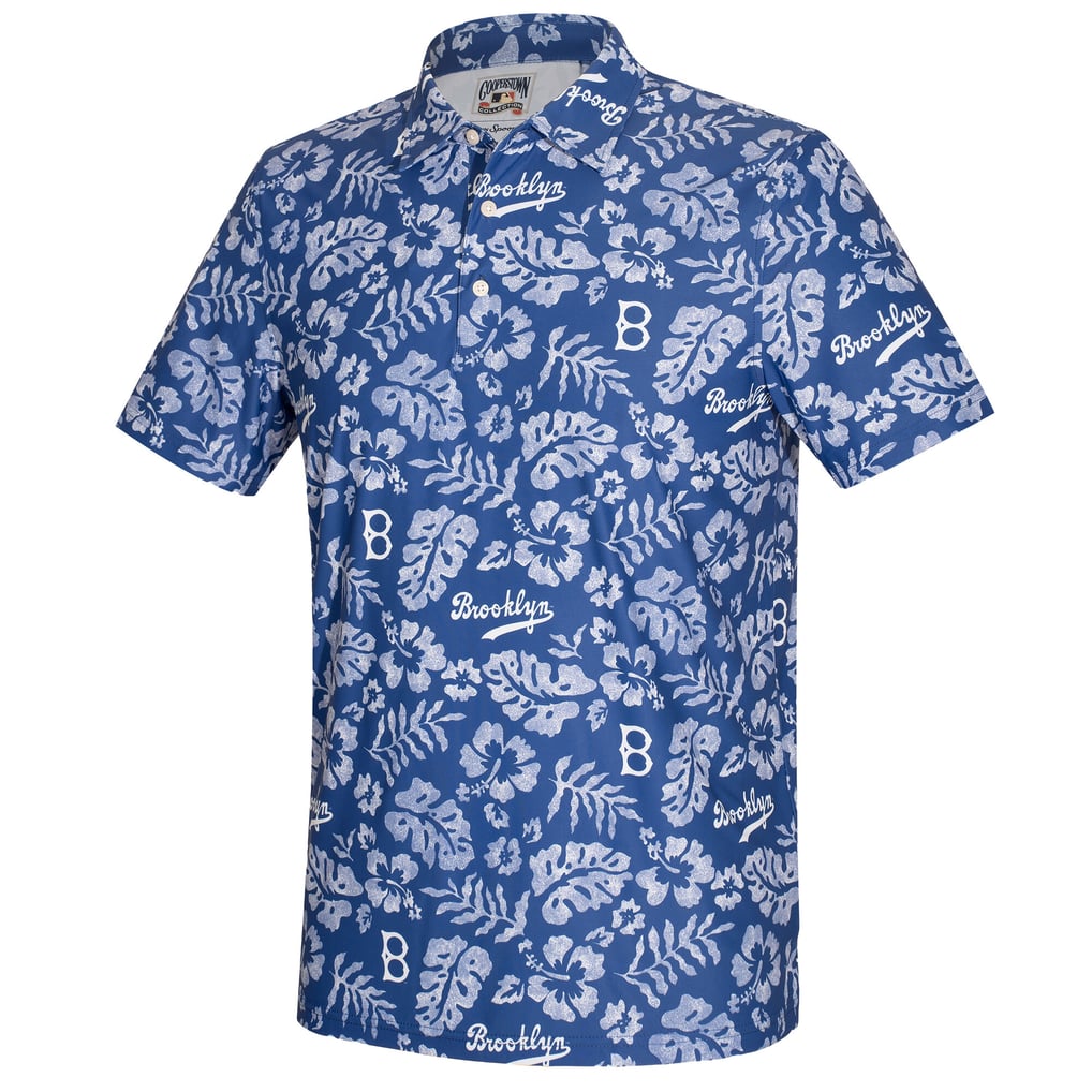 Polo de performance Pua de la collection Brooklyn Dodgers Reyn Spooner Big & Tall Cooperstown - Bleu royal