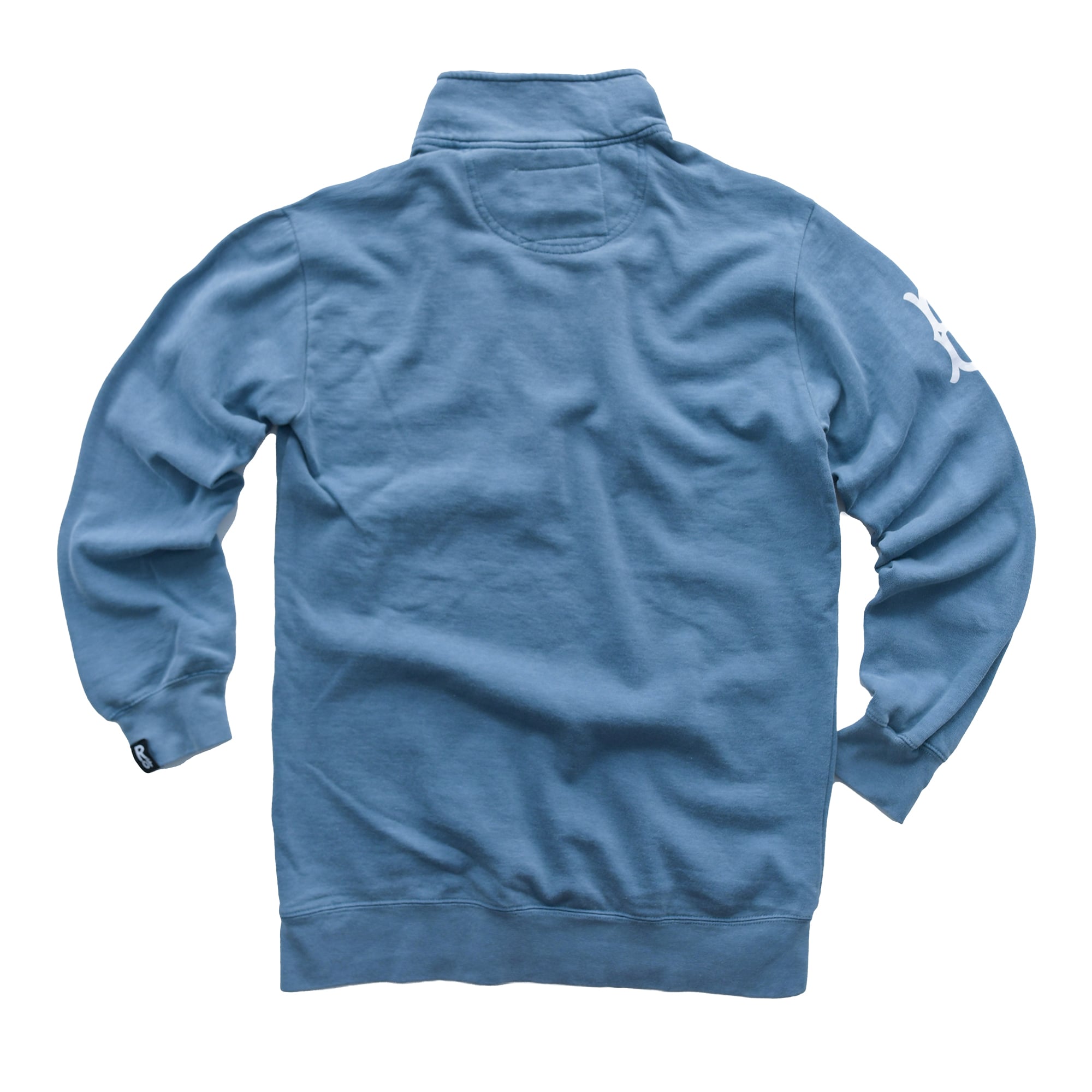 Sweat-shirt à col zippé bleu poudré « Roots of Fight » Jackie Robinson pour homme, Brooklyn Dodgers