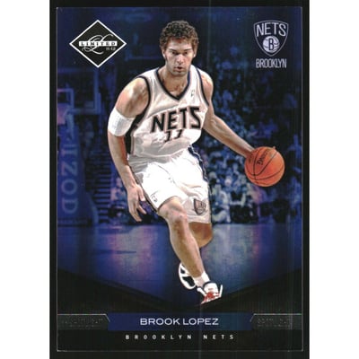 2011-12 Limited Silver Spotlight #47 Brook Lopez