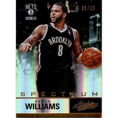 2012-13 Absolute Spectrum Gold #28 Deron Williams