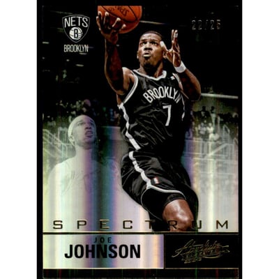 2012-13 Absolute Spectrum Gold #86 Joe Johnson