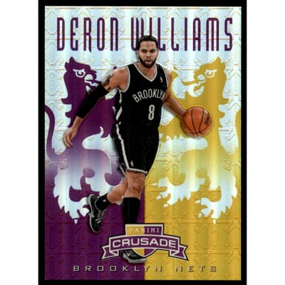 2012-13 Panini Crusade Insert Purple #187 Deron Williams