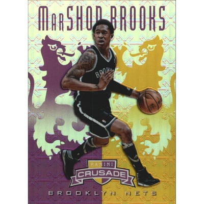 2012-13 Panini Crusade Insert Purple #56 MarShon Brooks