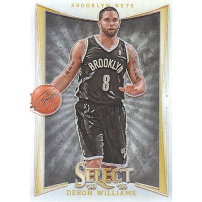 2012-13 Select Prizms #6 Deron Williams