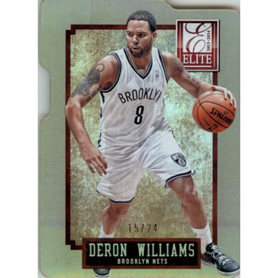 2013-14 Elite Status Gold #53 Deron Williams