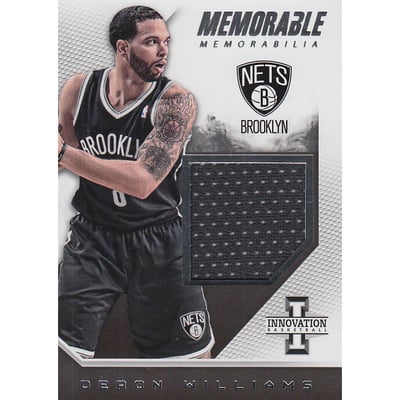 2013-14 Innovation Memorable Memorabilia #17 Deron Williams/175