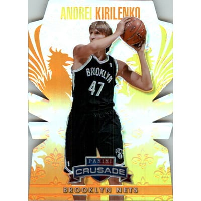 2013-14 Panini Crusade Insert Orange Die Cut #284 Andrei Kirilenko
