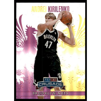2013-14 Panini Crusade Insert Purple #284 Andrei Kirilenko