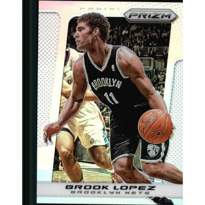 2013-14 Panini Prizm Prizms #160 Brook Lopez