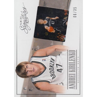 2013-14 Panini Signatures Film #85 Andrei Kirilenko