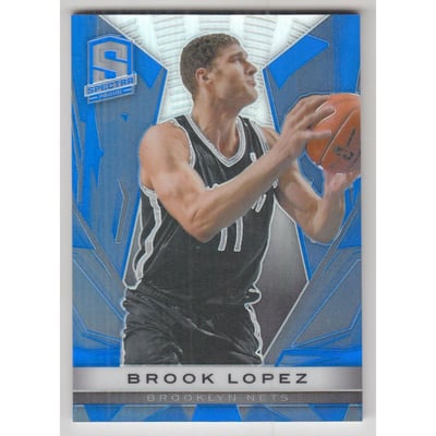 2013-14 Panini Spectra Blue #73 Brook Lopez