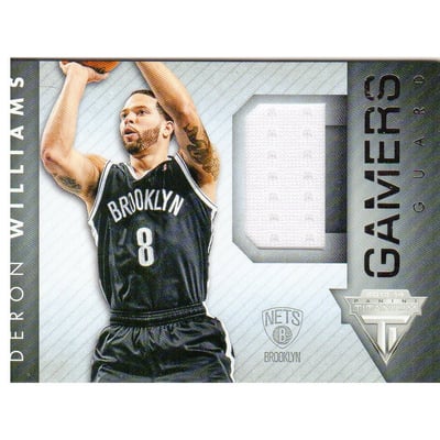 2013-14 Panini Titanium Gamers #8 Deron Williams
