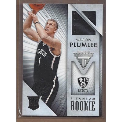 2013-14 Panini Titanium Rookie Jerseys #58 Mason Plumlee/325