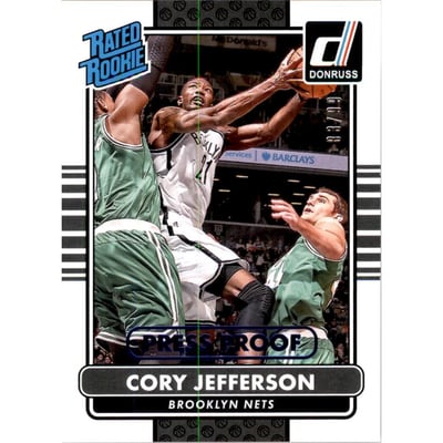2014-15 Donruss Press Proofs Blue #205 Cory Jefferson