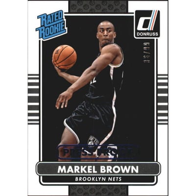 2014-15 Donruss Press Proofs Blue #239 Markel Brown