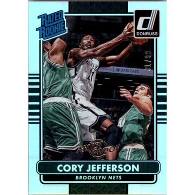 2014-15 Donruss Rated Rookies Artists Proofs #205 Cory Jefferson
