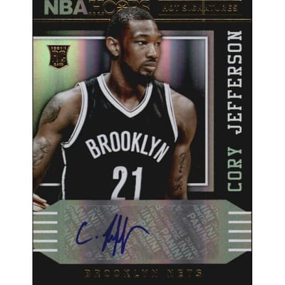 2014-15 Hoops Hot Signatures #99 Cory Jefferson