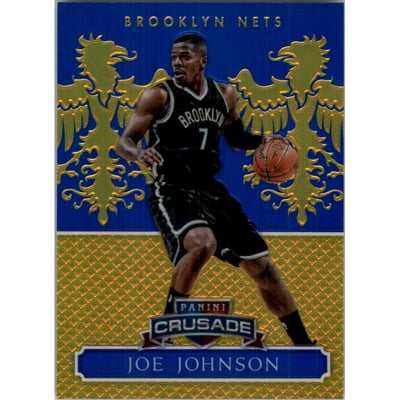 2014-15 Panini Excalibur Crusade Blue #47 Joe Johnson