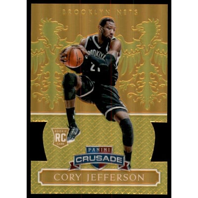 2014-15 Panini Excalibur Crusade Orange Die-Cuts #199 Cory Jefferson