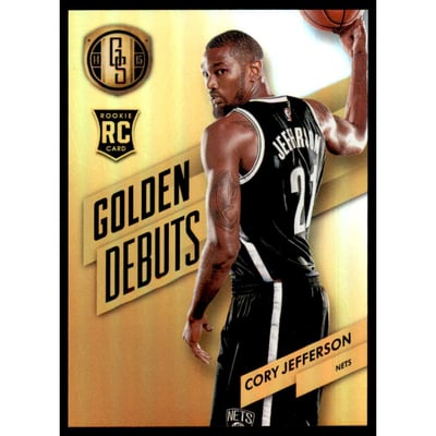 2014-15 Panini Gold Standard Golden Debuts #30 Cory Jefferson