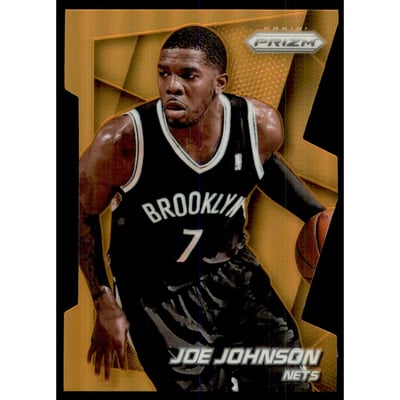 2014-15 Panini Prizm Prizms Orange Die Cut #125 Joe Johnson
