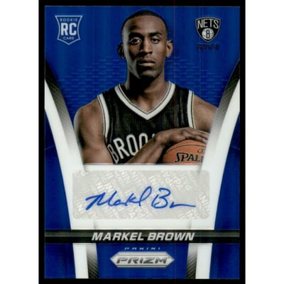 2014-15 Panini Prizm Rookie Autographs Prizms #36 Markel Brown/499