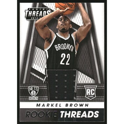 2014-15 Panini Threads Rookie Threads #43 Markel Brown