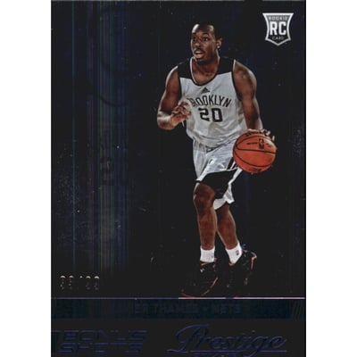 2014-15 Prestige Plus Bonus Shots Blue #199 Xavier Thames