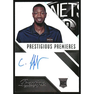 2014-15 Prestige Premium Prestigious Premieres Signatures #PPCJ Cory Jefferson