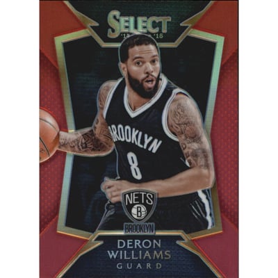 2014-15 Select Concourse Prizms Red #16 Deron Williams