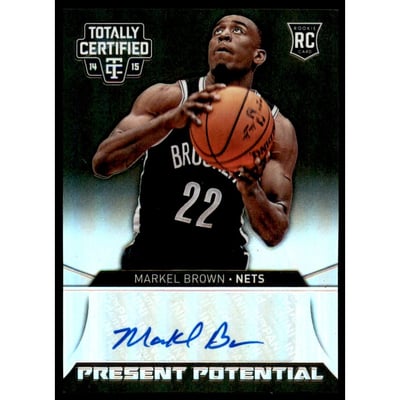 2014-15 Totally Certified Present Potential Signatures Mirror #PPSMB Markel Brown