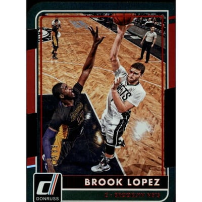 2015-16 Donruss Inspirations #98 Brook Lopez/89