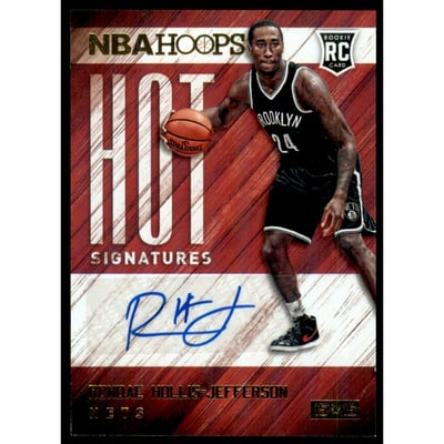 2015-16 Hoops Hot Signatures #81 Rondae Hollis-Jefferson