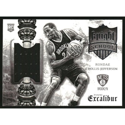2015-16 Panini Excalibur Knight School Jerseys #1 Rondae Hollis-Jefferson