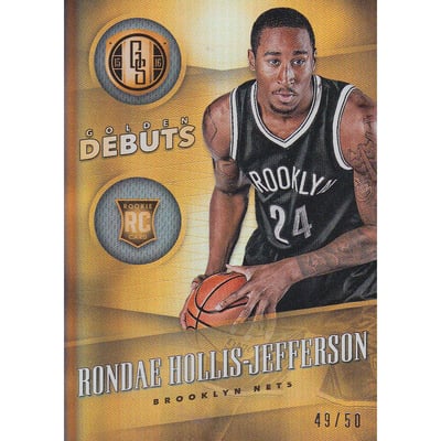 2015-16 Panini Gold Standard Golden Debuts #4 Rondae Hollis-Jefferson